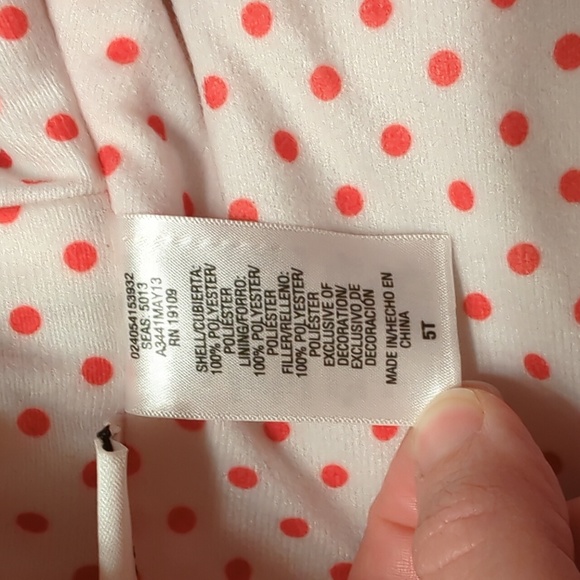 Minnie mouse puffer jacket, Disney, size 5T - Picture 11 of 11